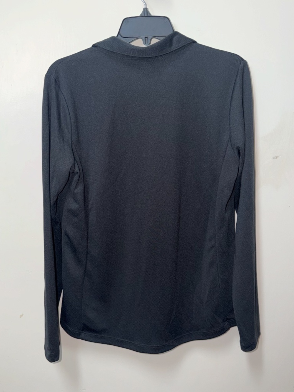 Lady Hagen Black Long Sleeve Golf Polo V-Neck Shirt